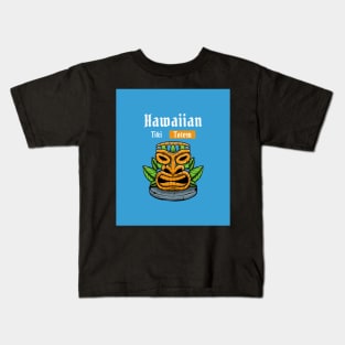 Hawaiian | Tiki Totem Kids T-Shirt